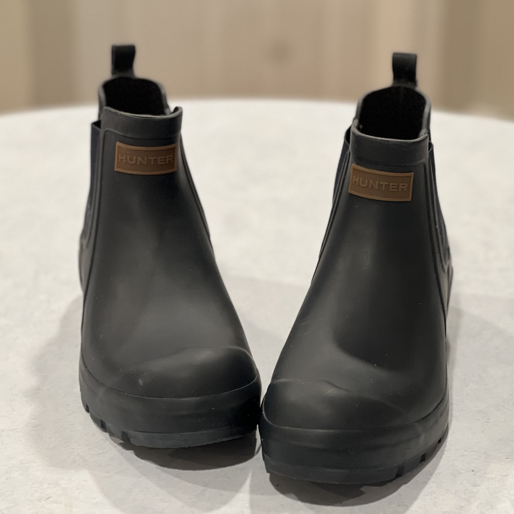 Hunter Black Boots Durable and Stylish